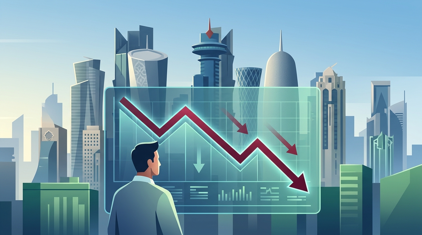 مؤشر بورصة قطر ينخفض في مستهل التعاملات