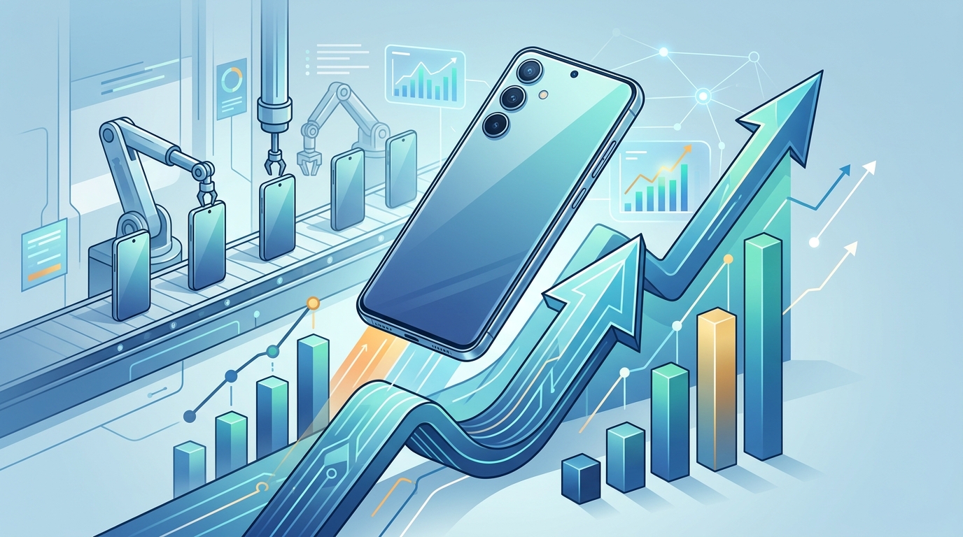 سامسونج ترفع إنتاج Galaxy S26 بعد تحقيق مبيعات قياسية في كوريا