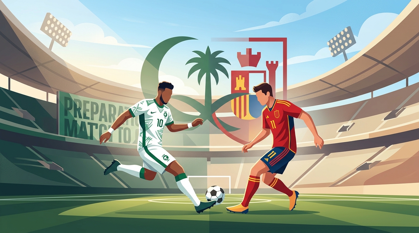 Saudi Arabia Continues Preparations for Spain Match at FIFA World Cup 2026