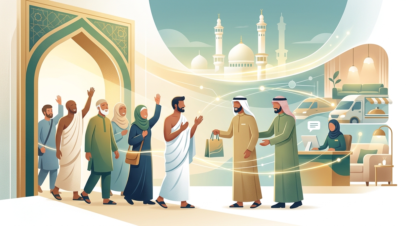 عام / ضيوف برنامج خادم الحرمين الشريفين للحج والعمرة والزيارة يشيدون بحفاوة الاستقبال والخدمات المتكاملة المقدمة لهم