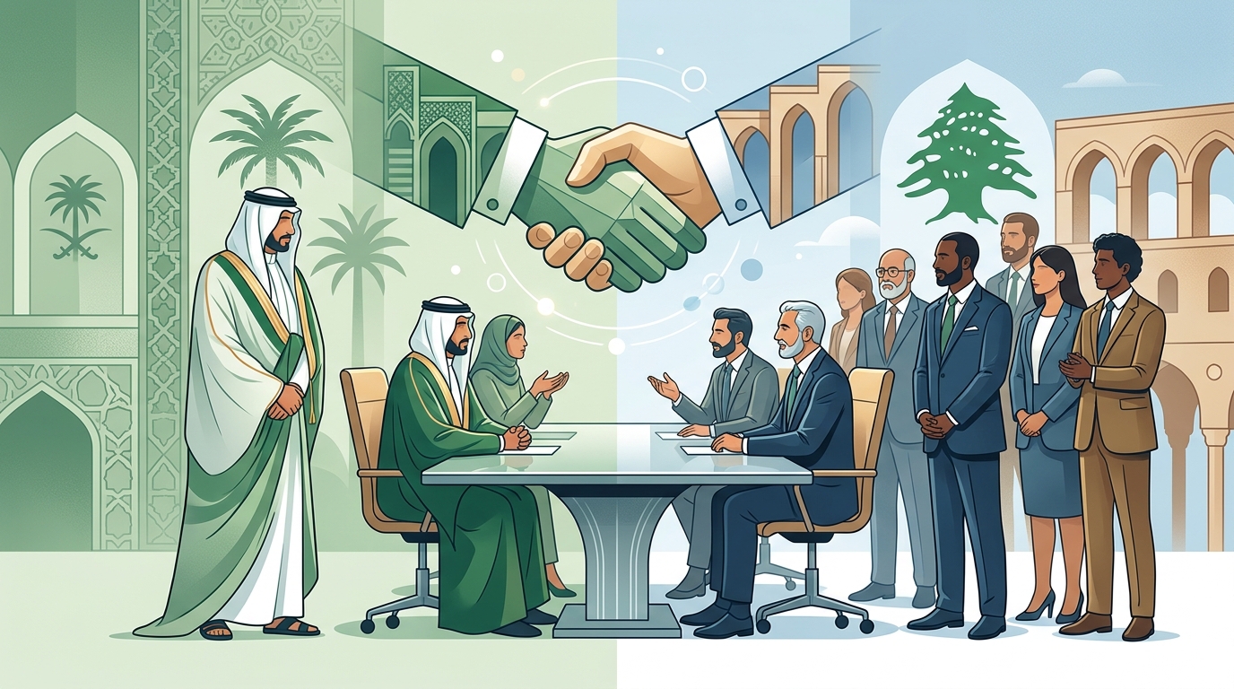 سفير السعودية يلتقي عدداً من المسؤولين في لبنان
