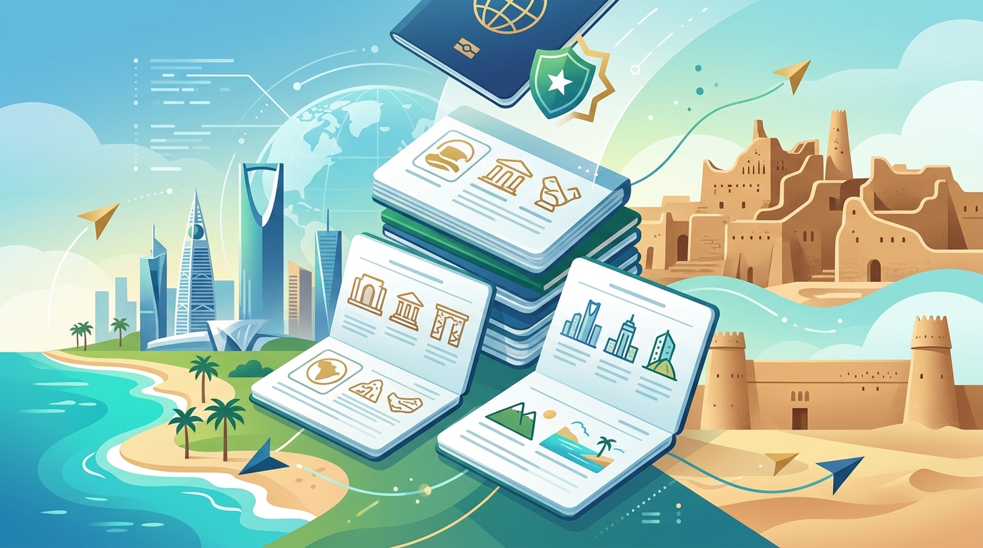السعودية تطلق خدمة تأشيرة الباقات السياحية
