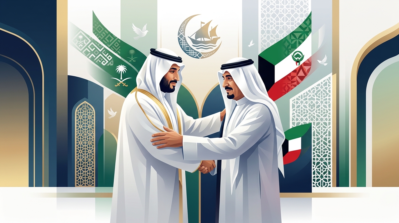 عام / سمو ولي العهد يعزي أمير دولة الكويت في وفاة الشيخ علي حمود السلمان الحمود الصباح