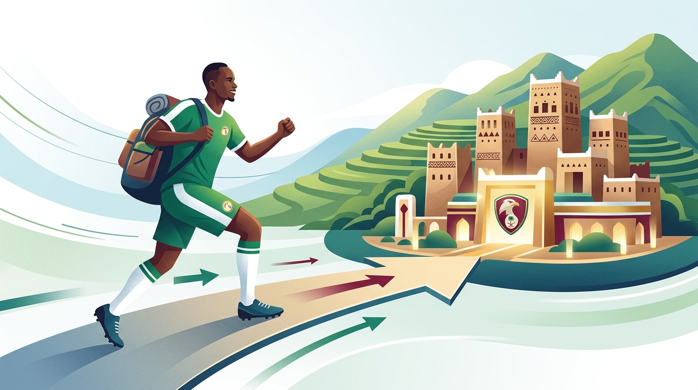 السنغالي عبدو ديالو يقترب من أبها
