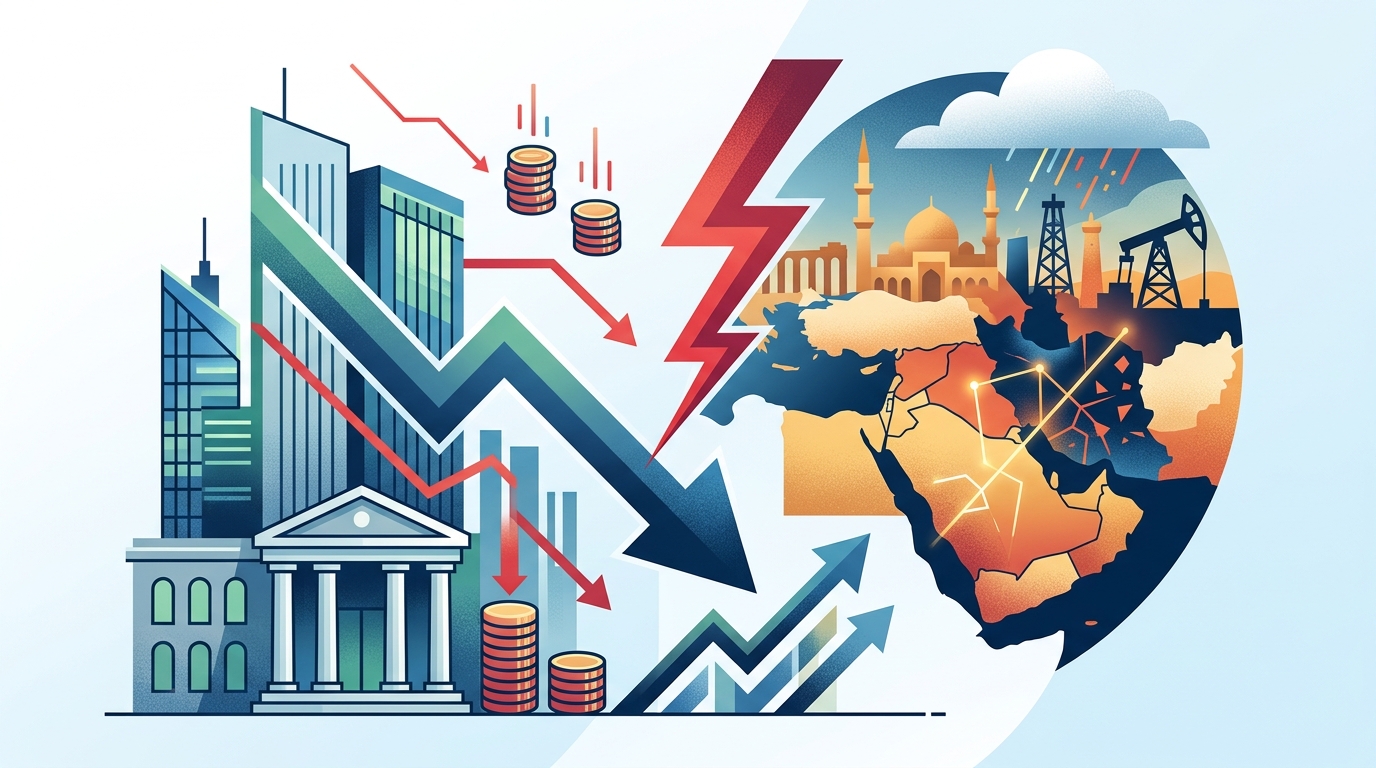 European stocks fell on renewed Middle East tensions